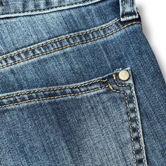 Pilcro and the Letterpress Stet Fit Blue Skinny Cropped Jeans Women’s Size 29 - Picture 14 of 14